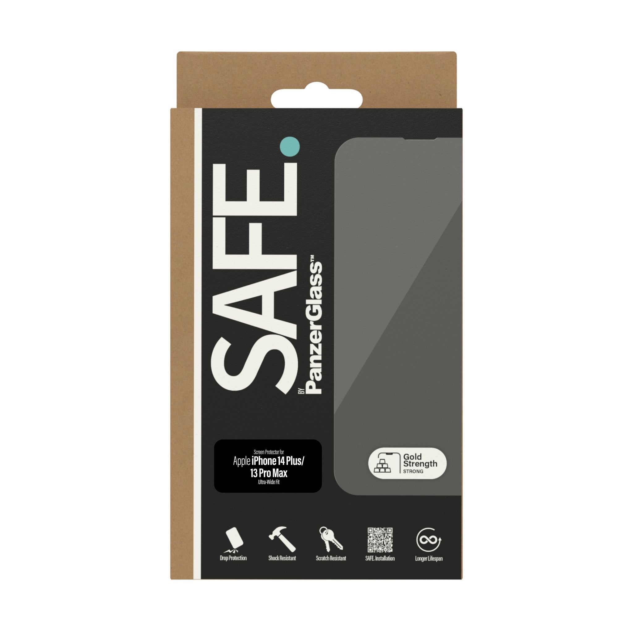 SAFE. by PanzerGlass® Screen Protector iPhone 14 Plus | 13 Pro Max | Ultra-Wide Fit