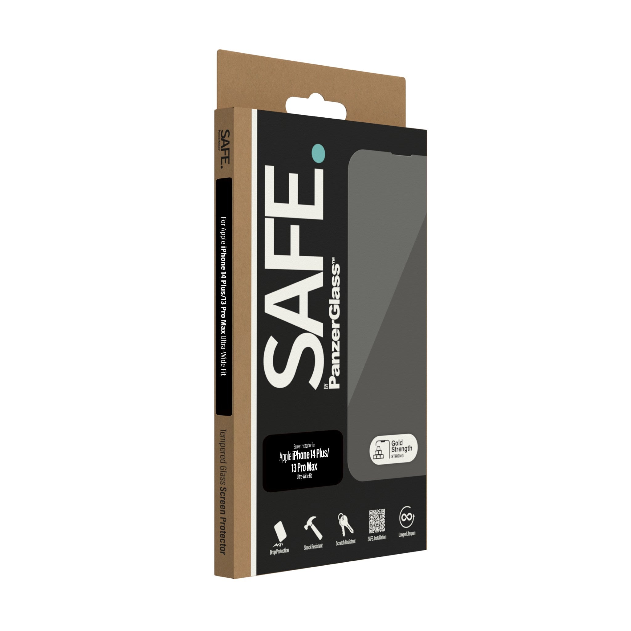 SAFE. by PanzerGlass® Screen Protector iPhone 14 Plus | 13 Pro Max | Ultra-Wide Fit