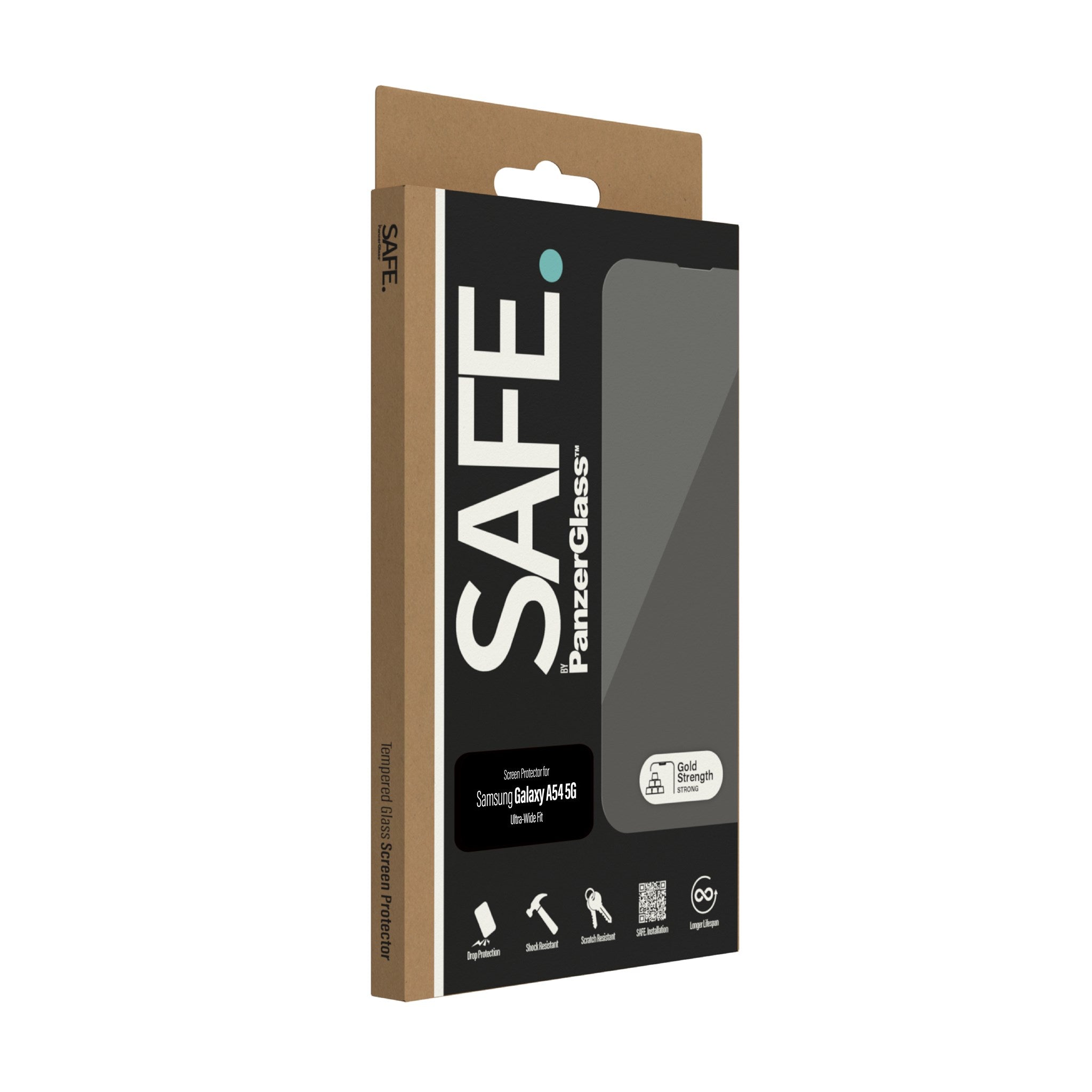 SAFE. by PanzerGlass® Screen Protector Samsung Galaxy A54 5G | Ultra-Wide Fit