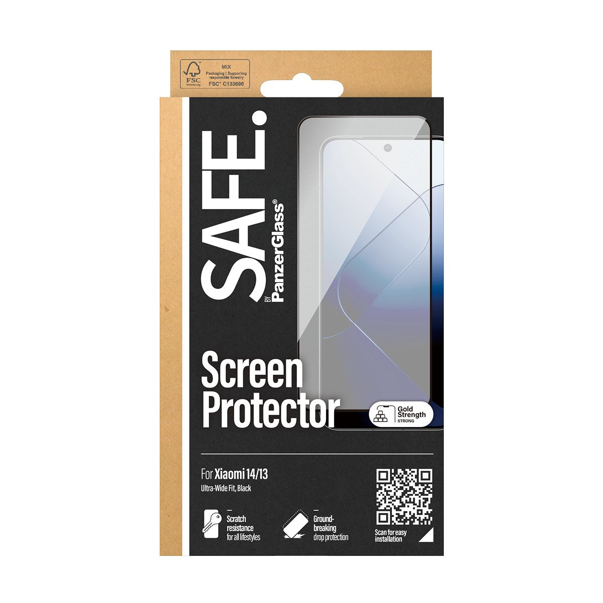 SAFE. by PanzerGlass® Screen Protector Xiaomi 14 | 13 | Ultra-Wide Fit