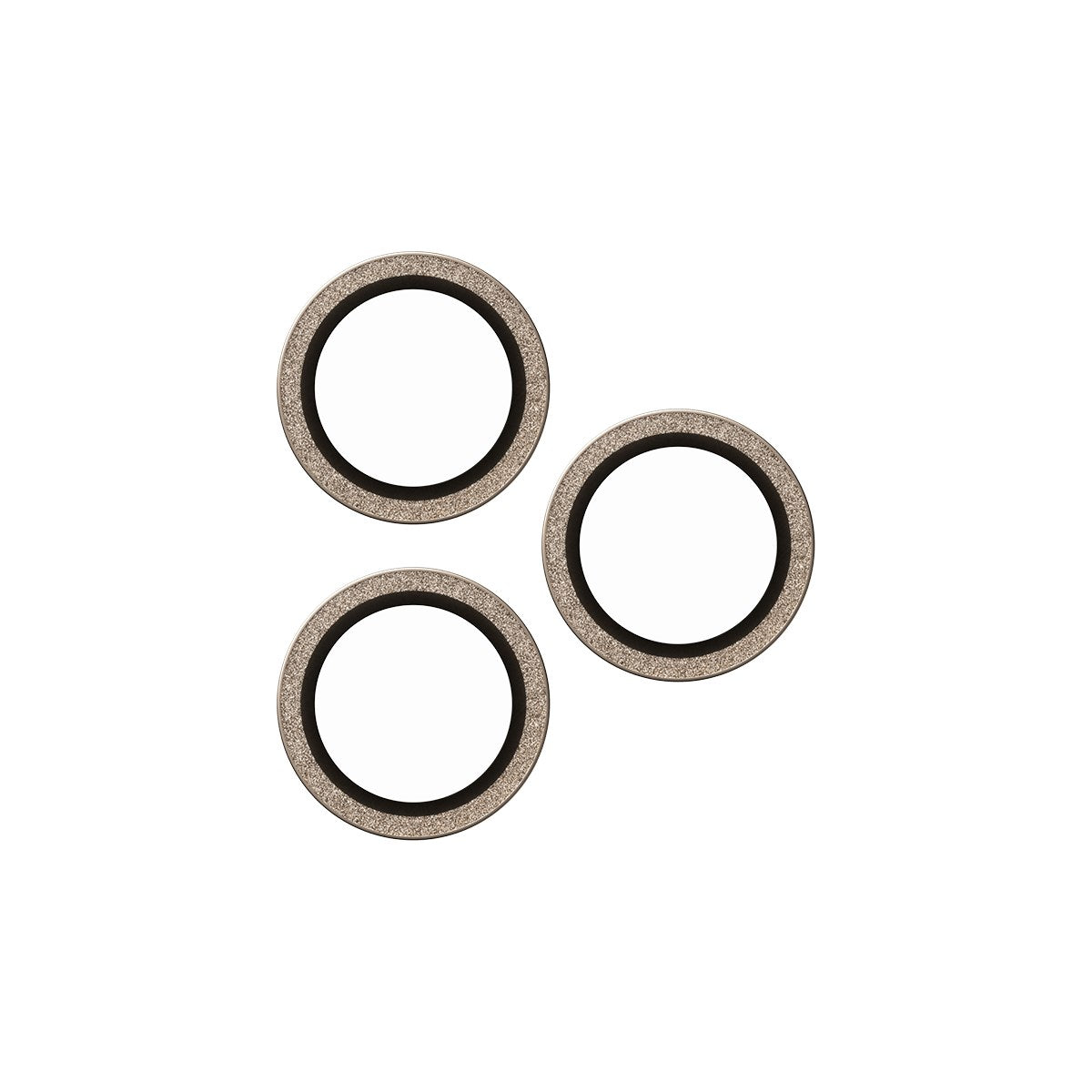 SAFE. by PanzerGlass® Camera Lens Protector Glitter Gold iPhone 16 Pro | 16 Pro Max