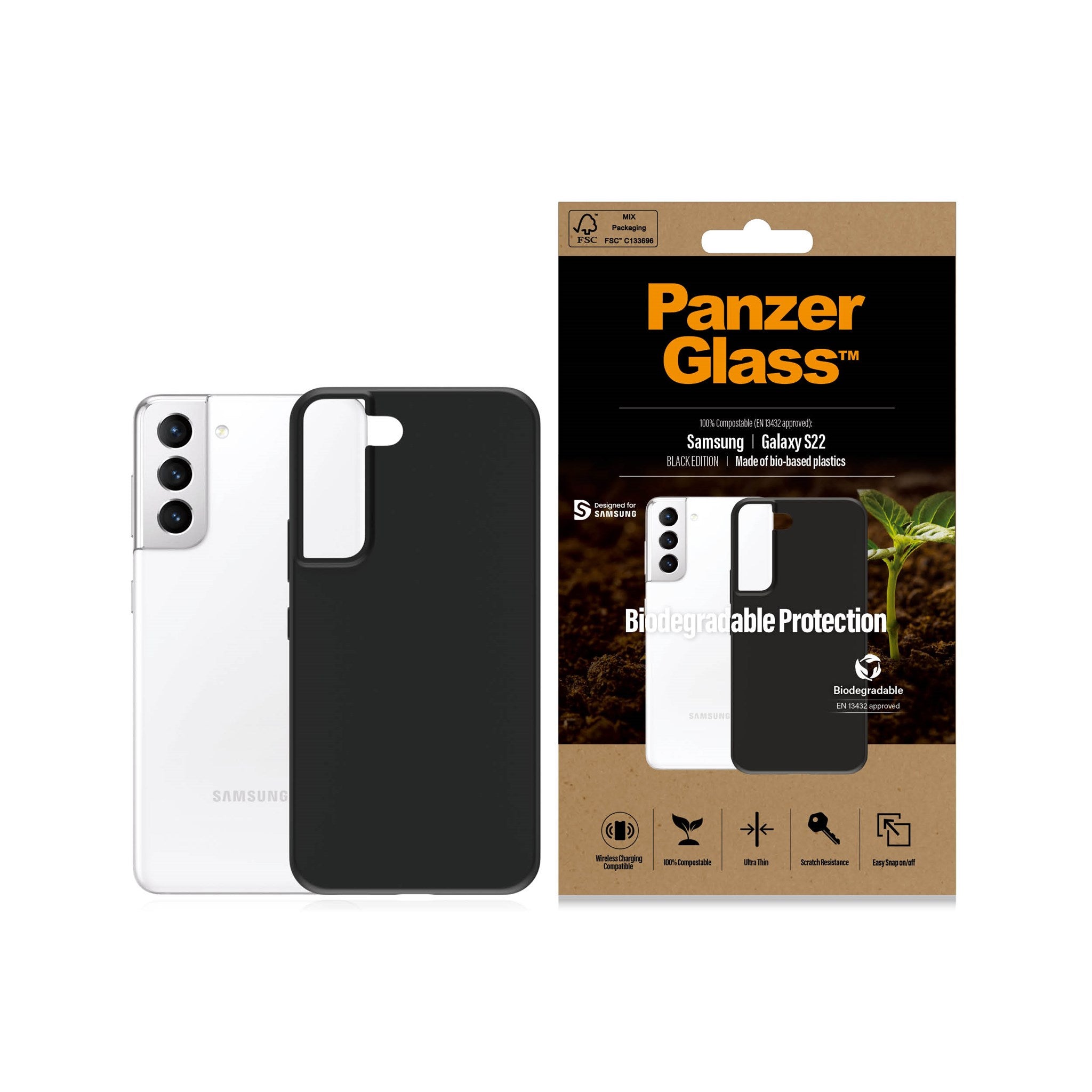 PanzerGlass® Biodegradable Case Samsung Galaxy S22