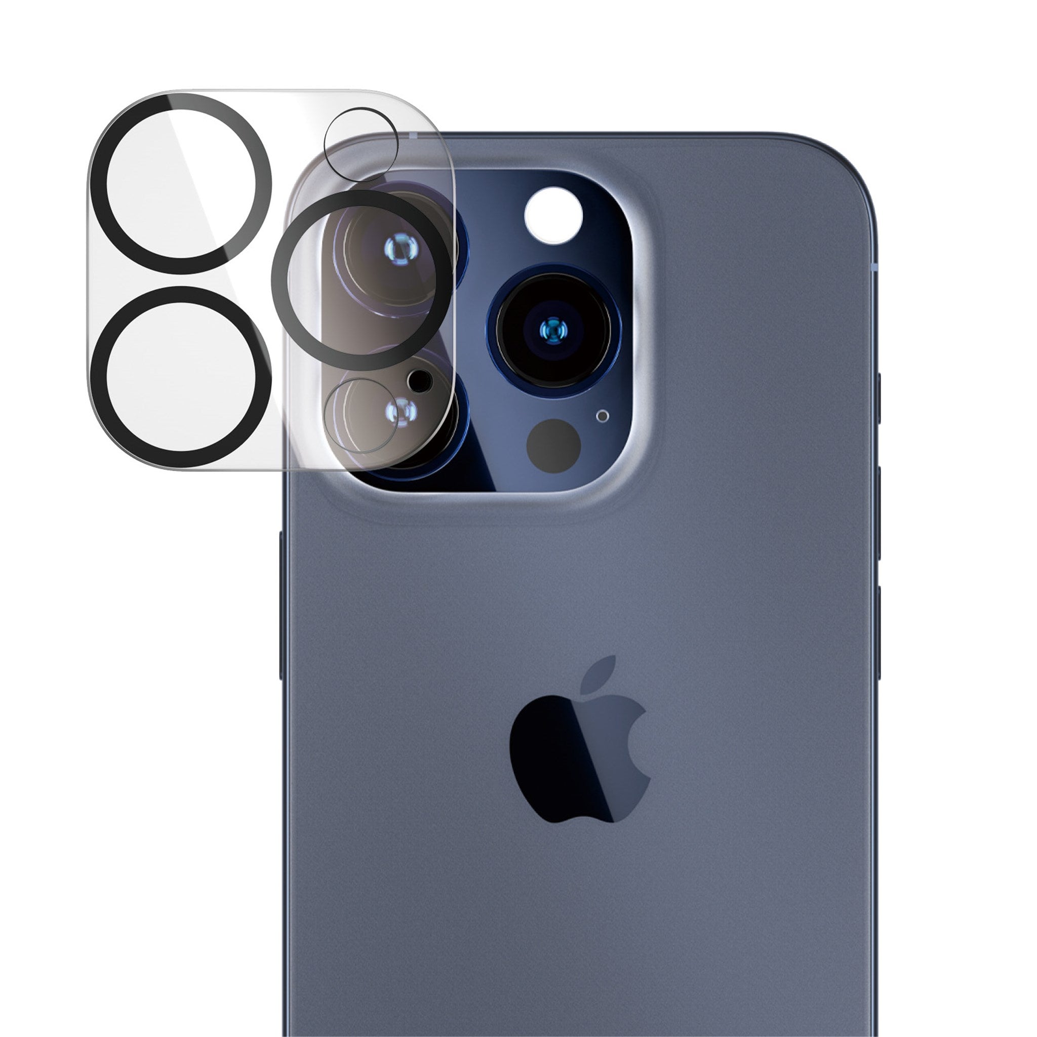 Mobigear - Apple iPhone 15 Pro Verre trempé Protection Objectif Caméra -  Compatible Coque 11-8108506-3 