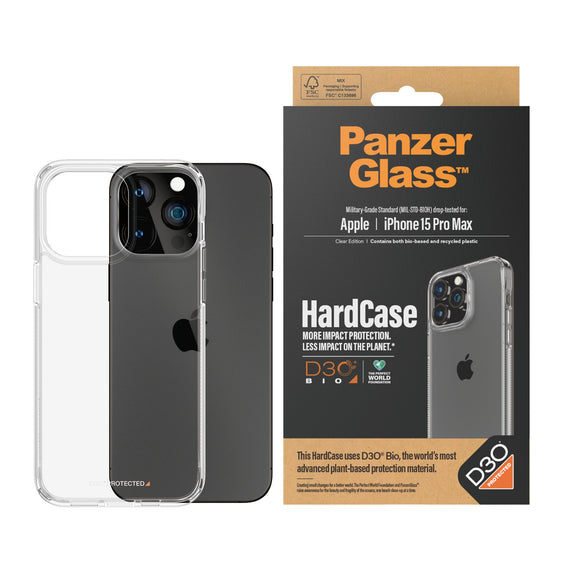 PanzerGlass iPhone 15 Pro Max  | Hardcase with D3O® - 1175