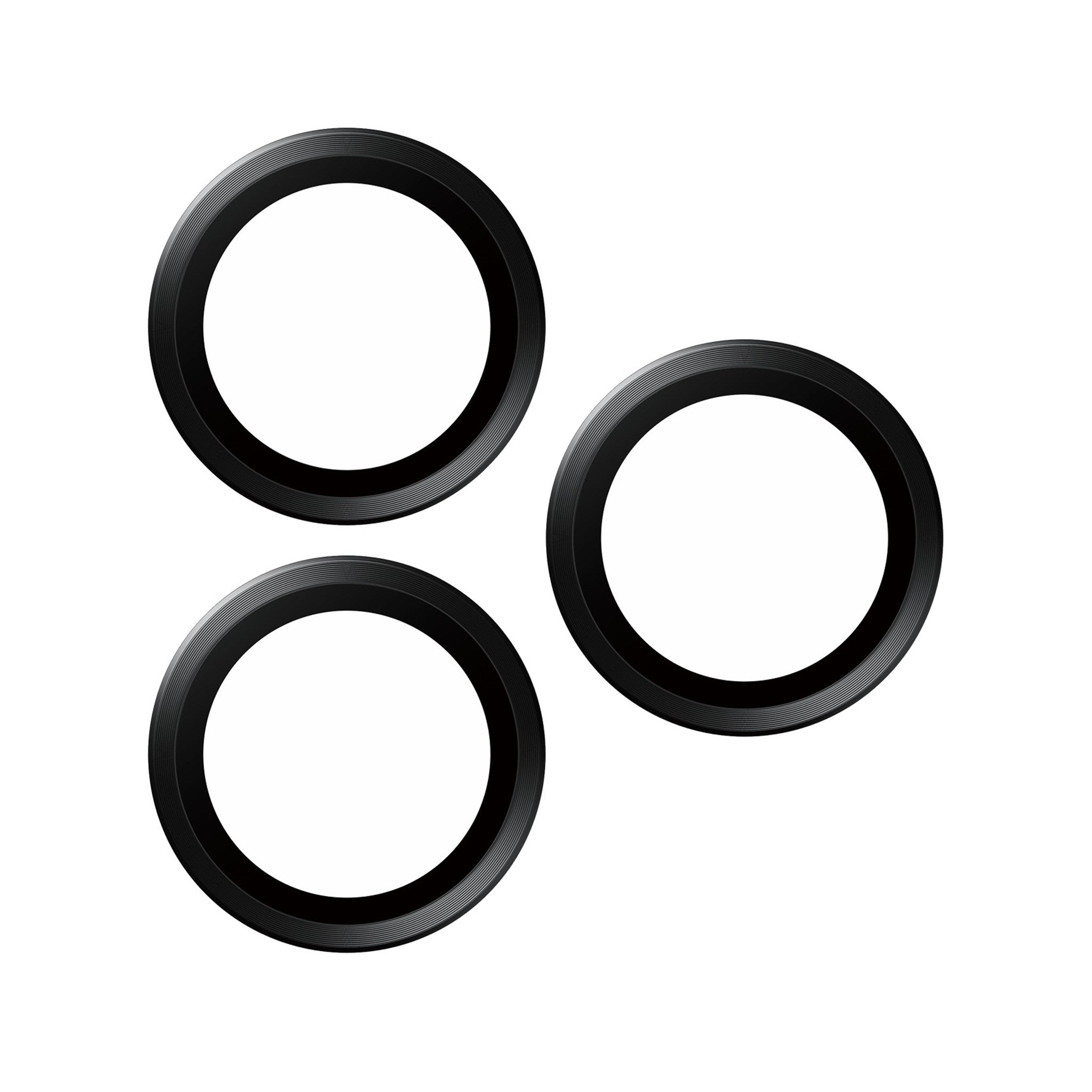PanzerGlass Hoops - Apple iPhone 15 Pro Verre trempé Protection Objectif  Caméra - Compatible Coque - Noir 4-124881 