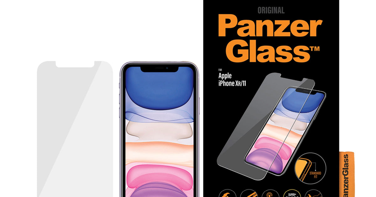 PanzerGlass Standard Fit - Apple iPhone XR Verre trempé Protection