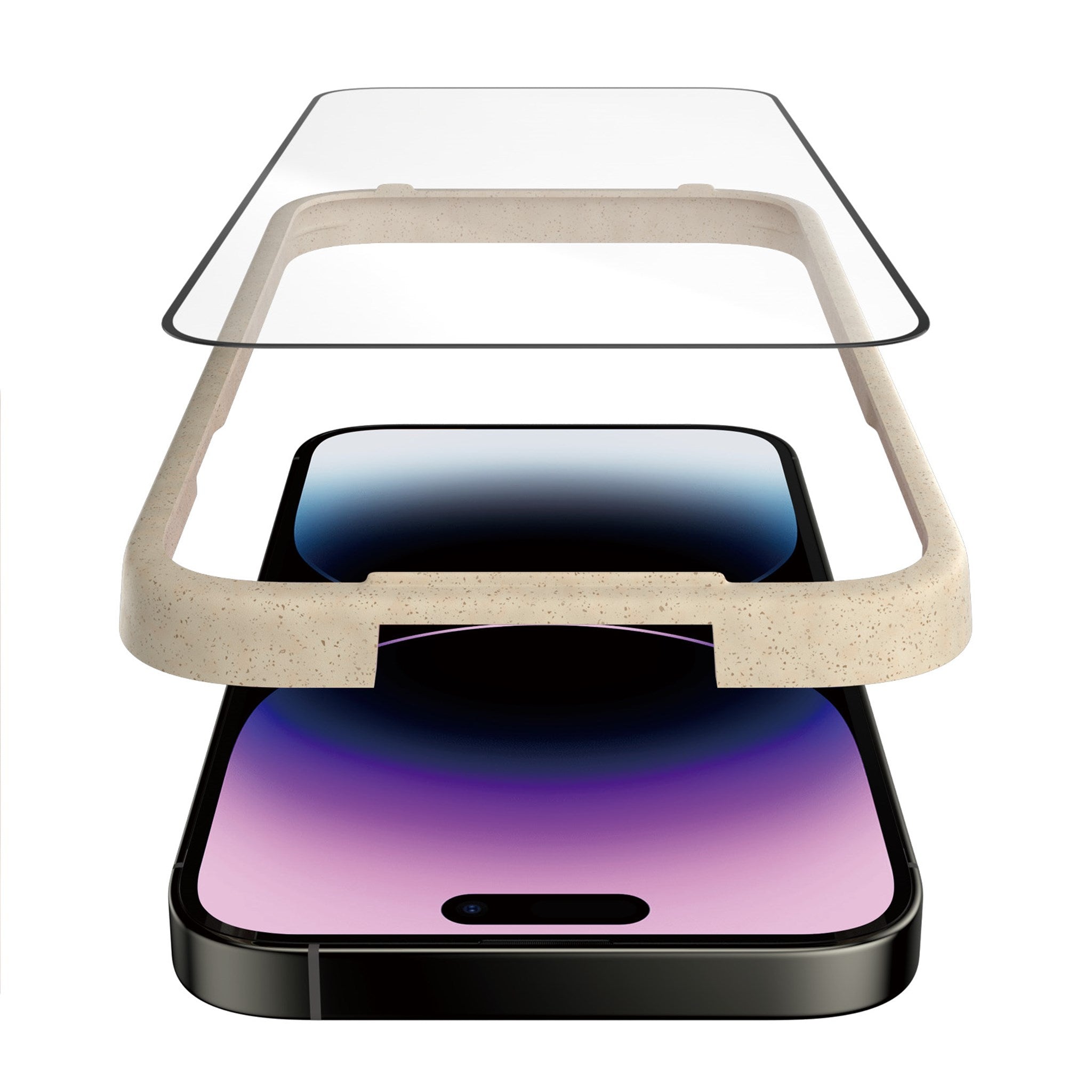 iPhone 14 Pro Max - Protector de lujo con textura suave y resistente a  golpes serie fortaleza