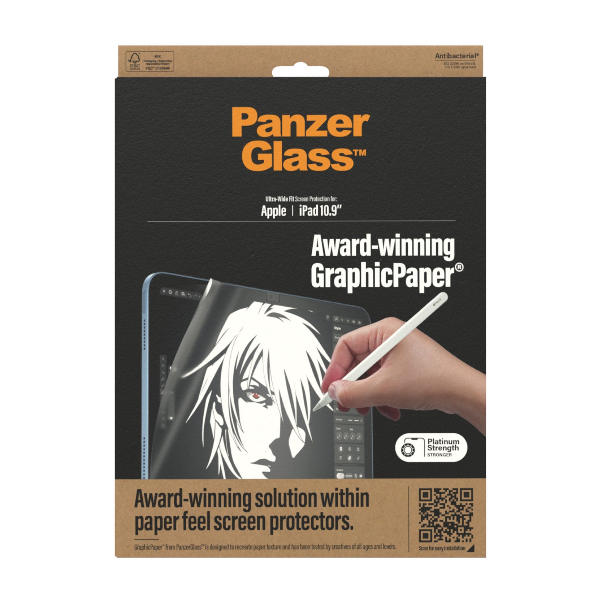 PanzerGlass® GraphicPaper® Screen Protector iPad 10.9 (2022) - Paper