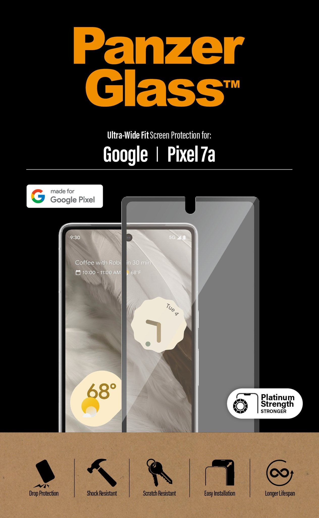 PanzerGlass® Screen Protector Google Pixel 7a