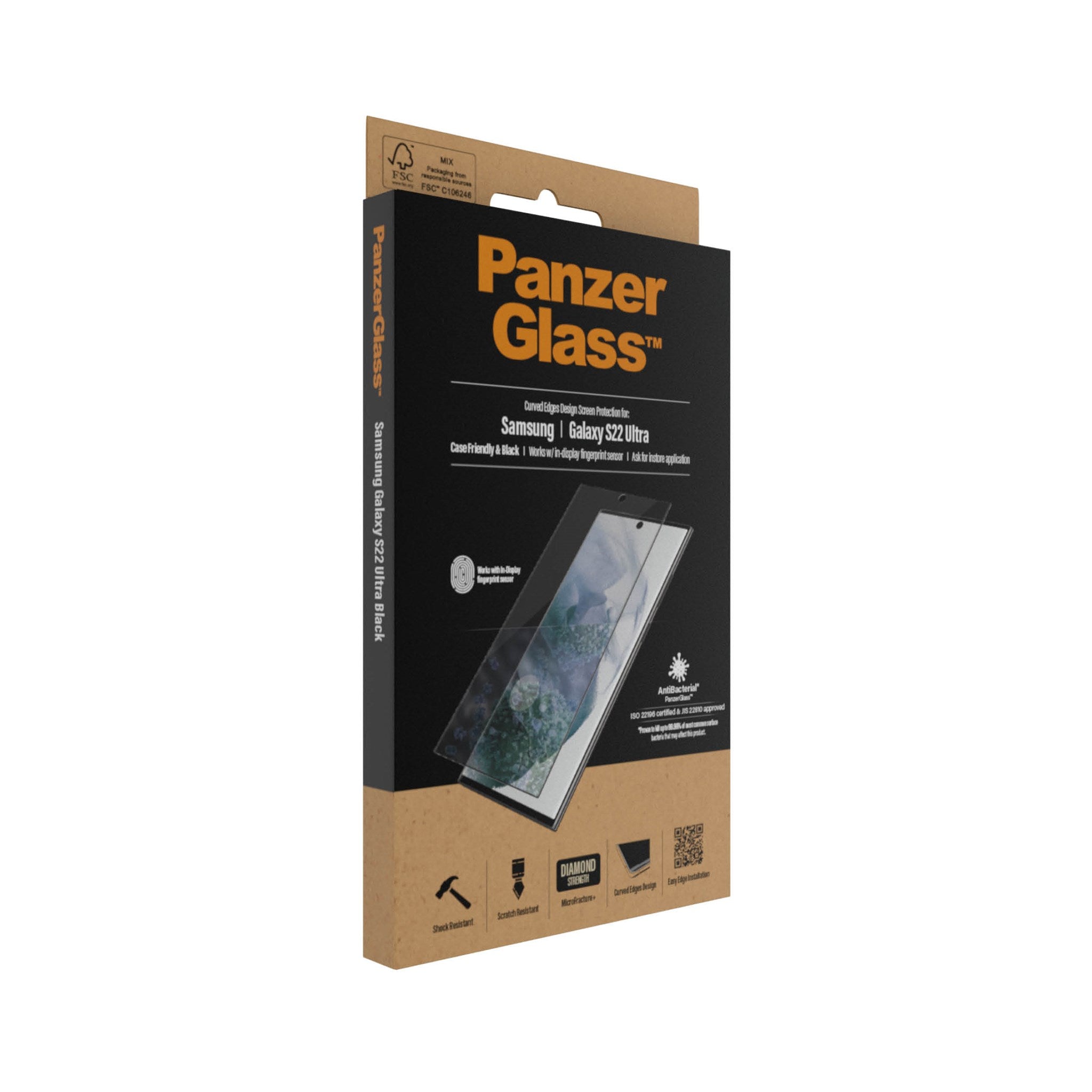 Hat Prince Panzerglas für Kamera Aluminium Samsung Galaxy S22 Ultra grün