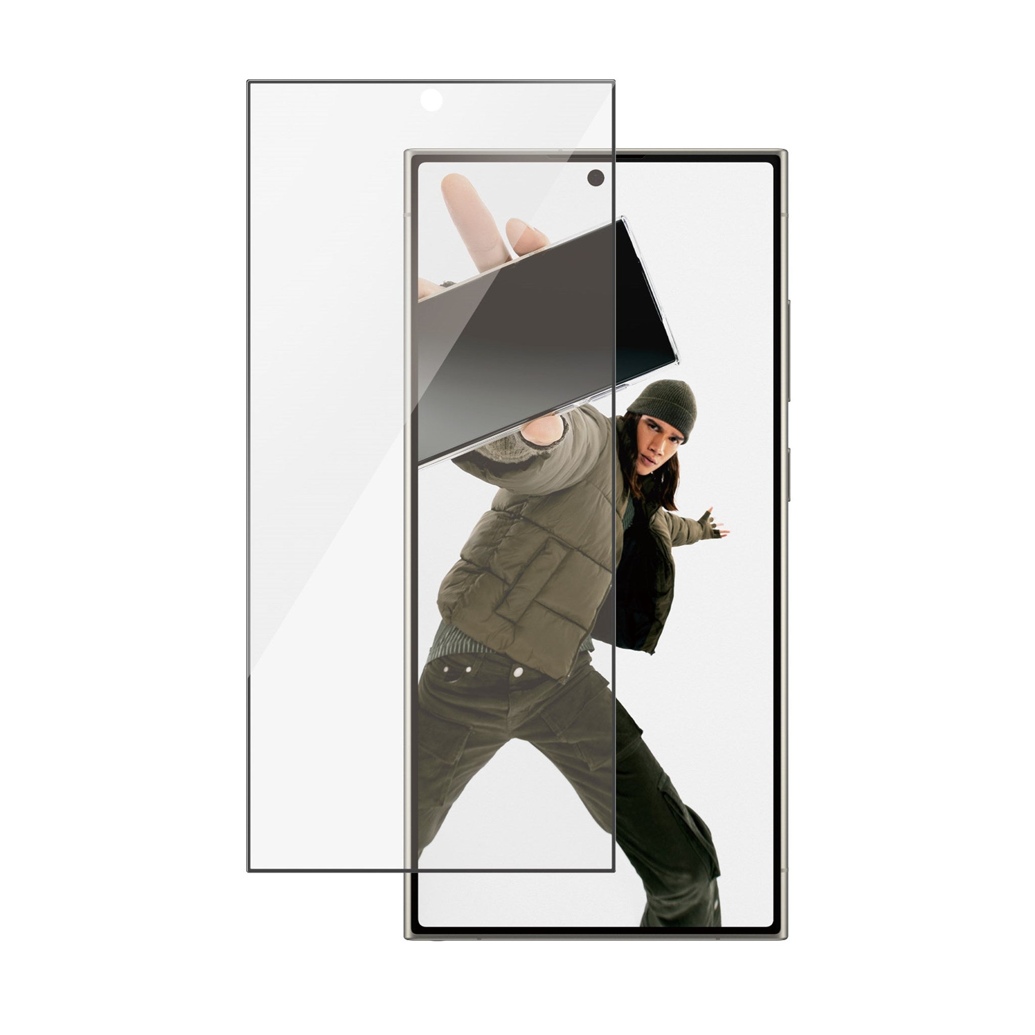 PanzerGlass® Screen Protector Samsung Galaxy S24 Ultra | Ultra-Wide Fit w.  EasyAligner