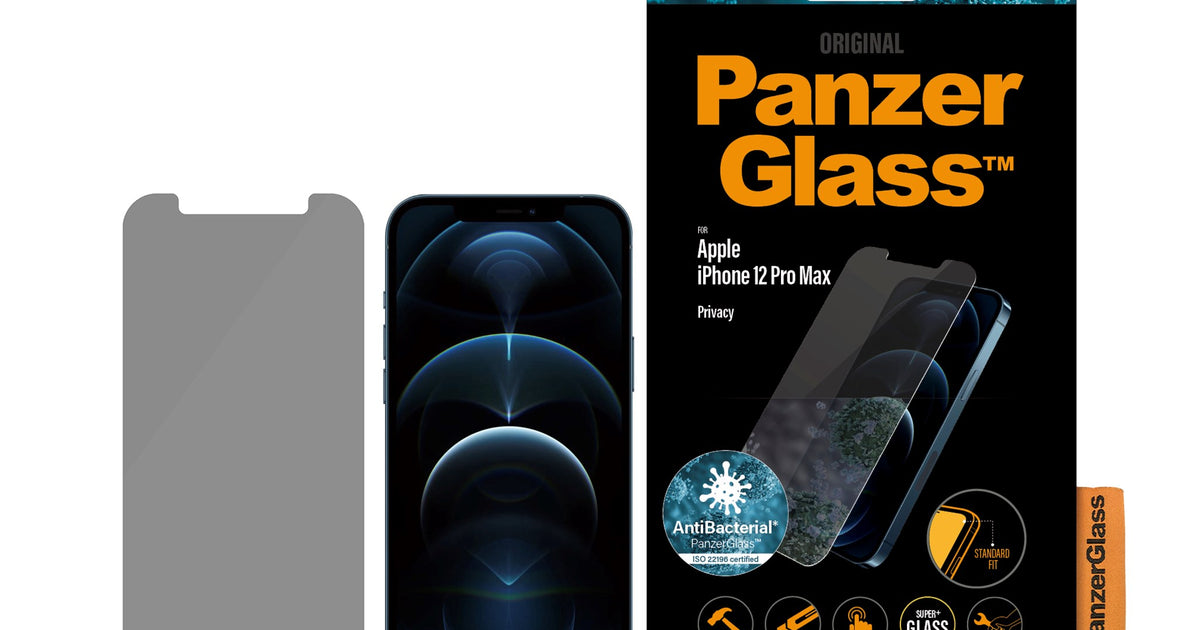 PanzerGlass - Verre trempé pour iPhone 12 Pro Max Pas Cher