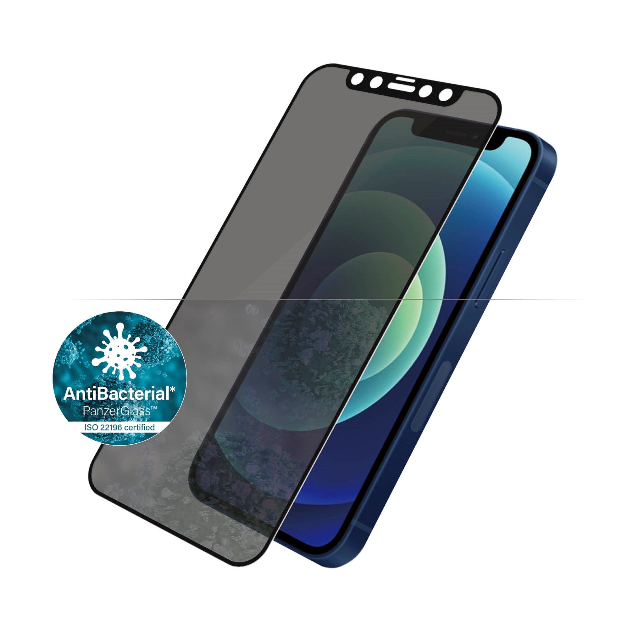 PanzerGlass® Privacy Screen Protector Apple iPhone 12 Mini | Edge-to-Edge