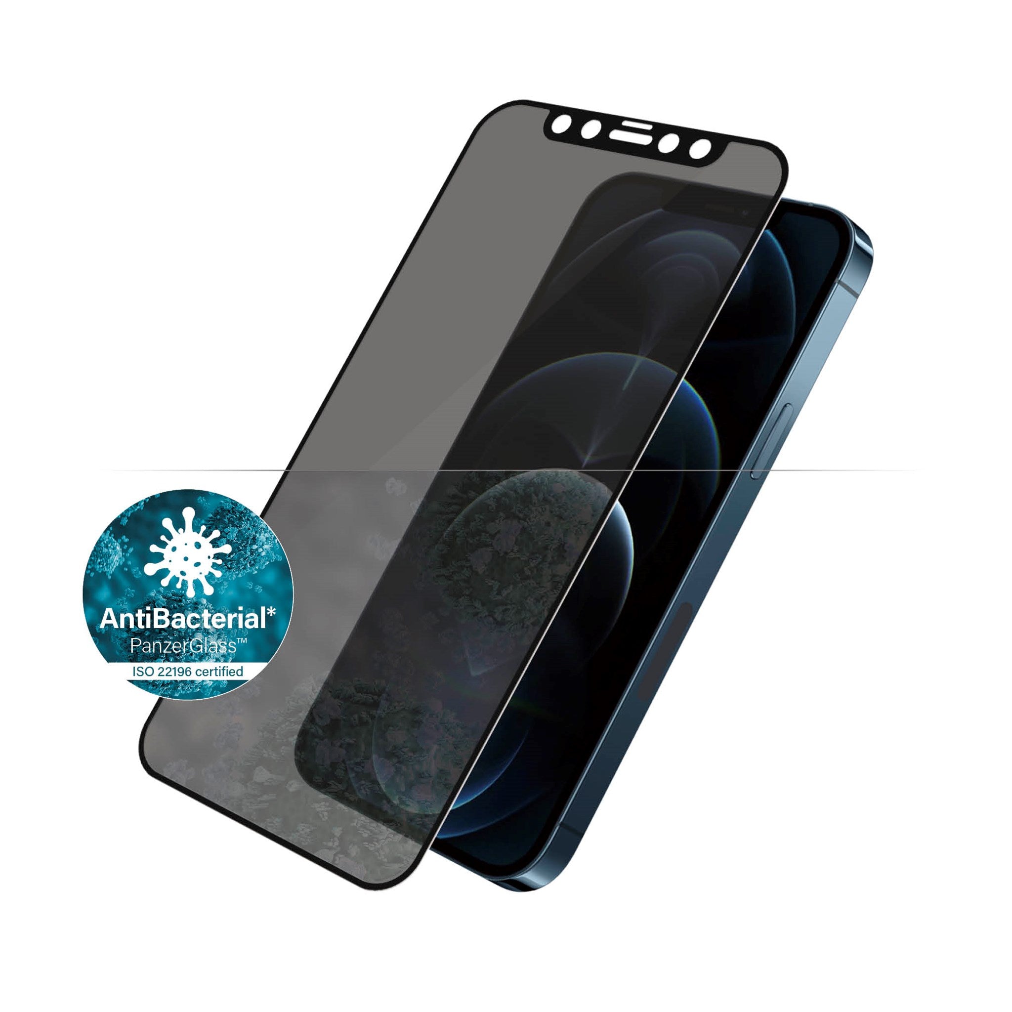PanzerGlass® Privacy Screen Protector iPhone 12 Pro Max | Edge-to-Edge